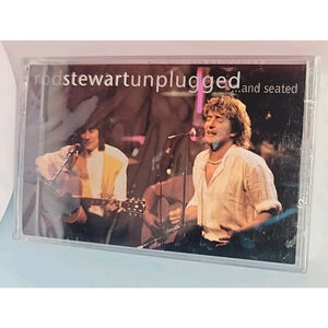 Rod Stewart Unplugged ...and Seated (Cassette Tape) New Sealed W4 45289